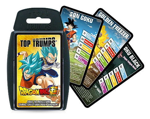 Top Trumps Dragon Ball Super (Winning Moves) – étui cartes