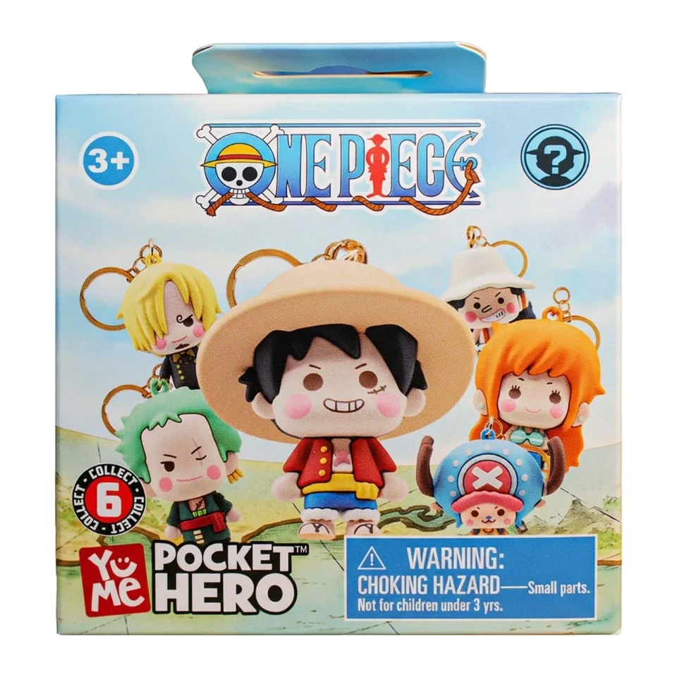 Porte-clés Pocket Hero Chibi en blind box – One Piece – vue 2