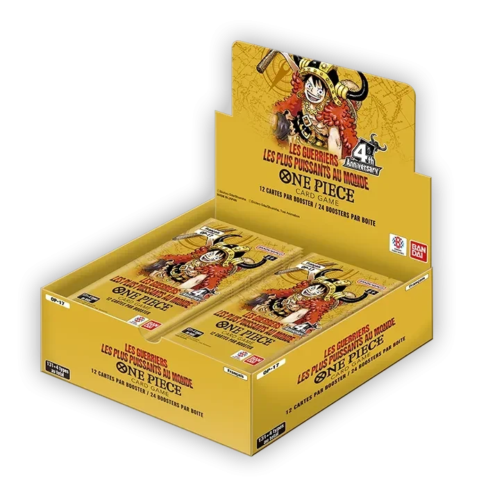 Booster One Piece Card Game – Les Guerriers les plus puissants au monde [OP-17] (version française) – vue 2