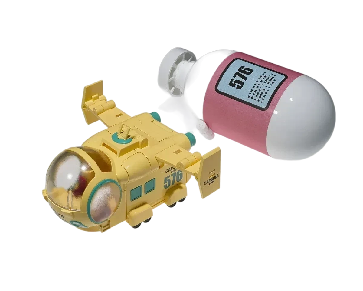 Capsule Hoi-Poi n°576 Avion de Bulma Changearts Dragon Ball Z (Bandai) – vue 7