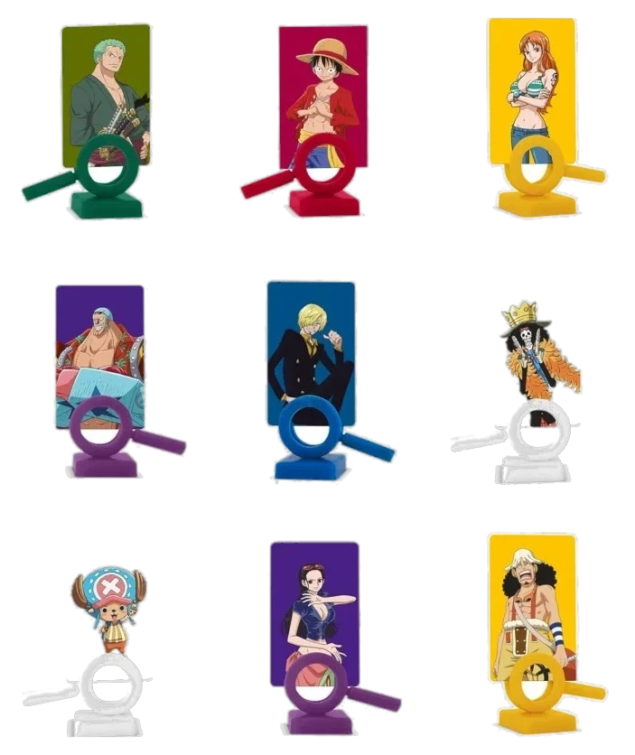 Cluedo One Piece (Winning Moves) – neuf personnages