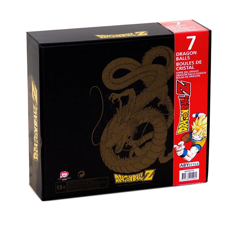 Coffret Collector 7 Boules de Cristal – Dragon Ball Z (ABYstyle) – coffret fermé, décor Shenron