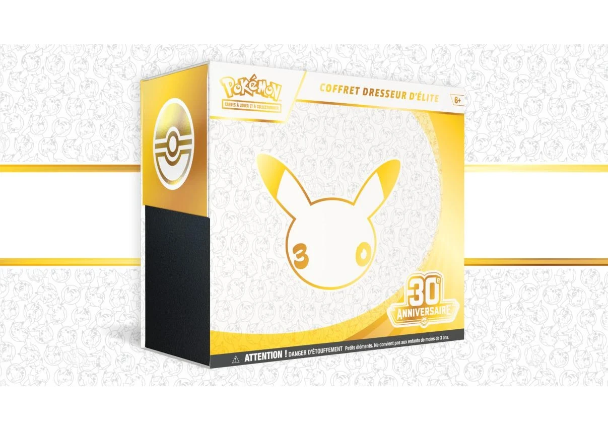 Coffret Dresseur d'Élite (ETB) Pokémon 30ᵉ Anniversaire – FR – vue 2