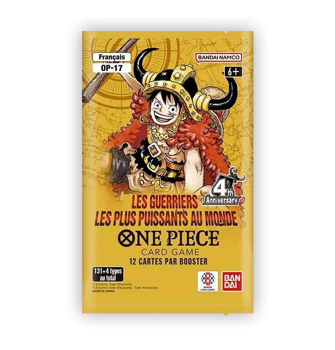 Display 24 boosters One Piece Card Game – Les Guerriers les plus puissants au monde [OP-17] (version française) – vue 2