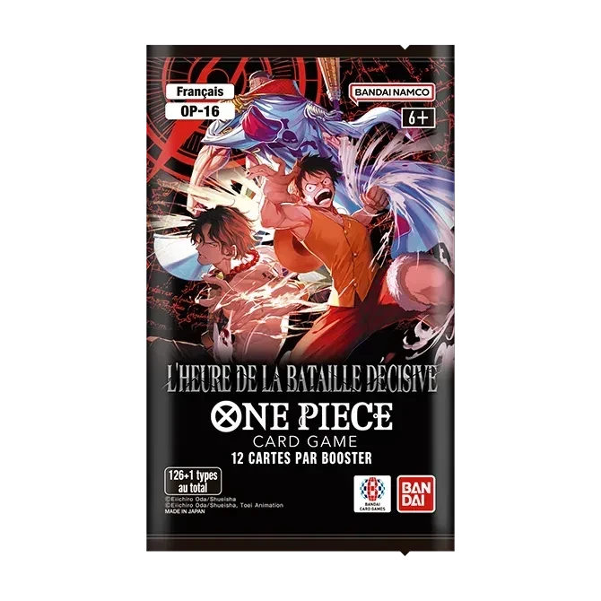 Display 24 boosters One Piece Card Game – L'Heure de la Bataille Décisive [OP-16] (version française) – vue 2