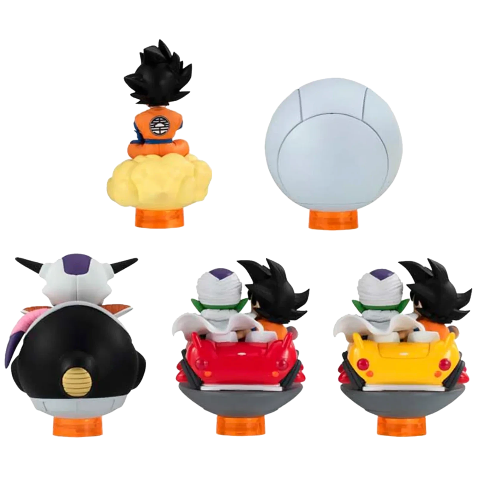 Display 6 mini figurines Yuracolle Dragon Ball Z Collection 01 (MegaHouse) – vue 5
