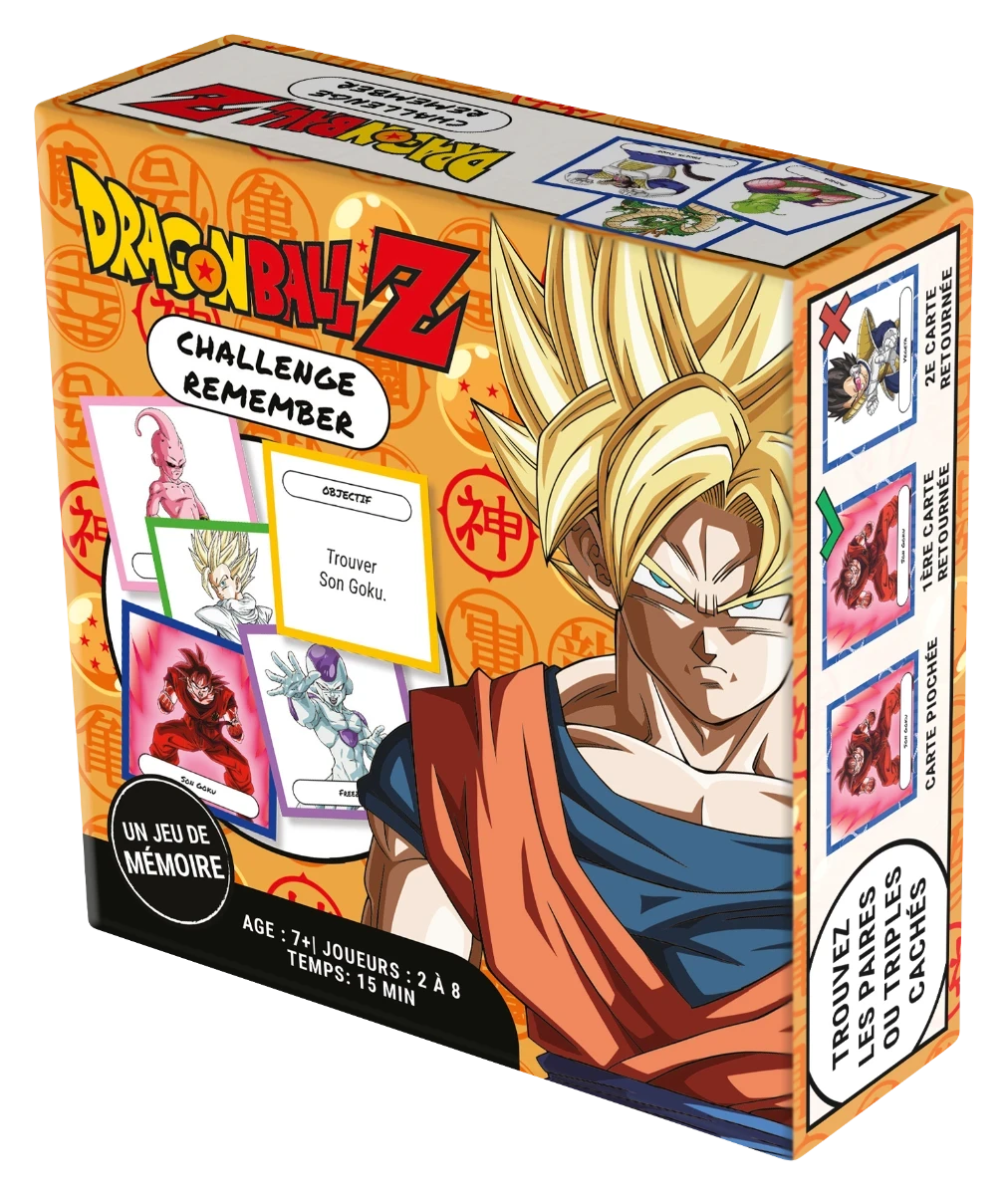 Dragon Ball Z Remember Challenge – boîte du jeu