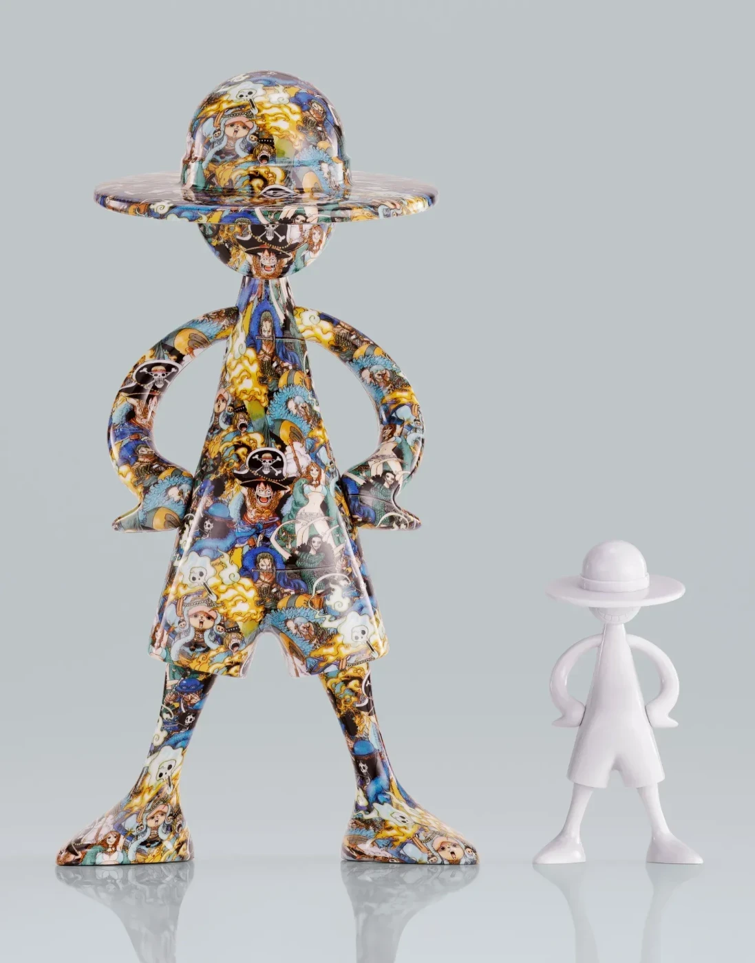 Figurine ArtCanvas Monkey D. Luffy 1/8 20th Anniversary – One Piece – vue 2