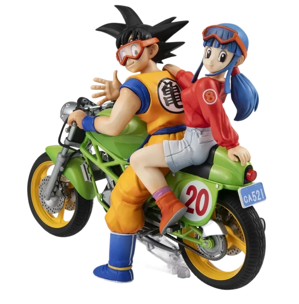 Figurine Desktop Real McCoy 05 Son Goku et Chichi (MegaHouse) – vue 2