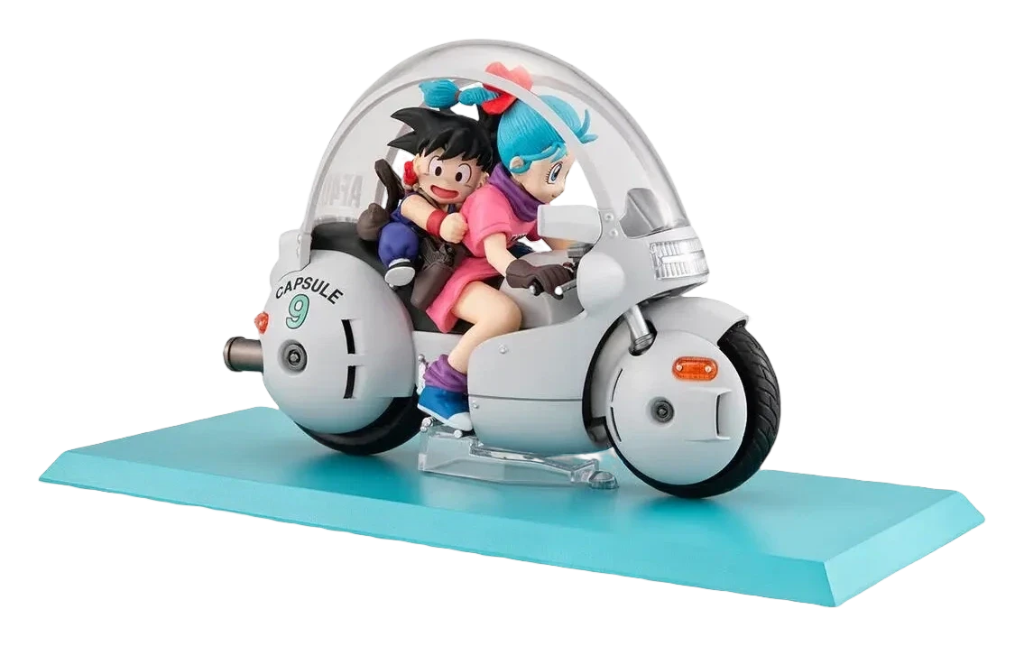 Figurine Desktop Real McCoy 06 Son Goku et Bulma (MegaHouse) – vue 3