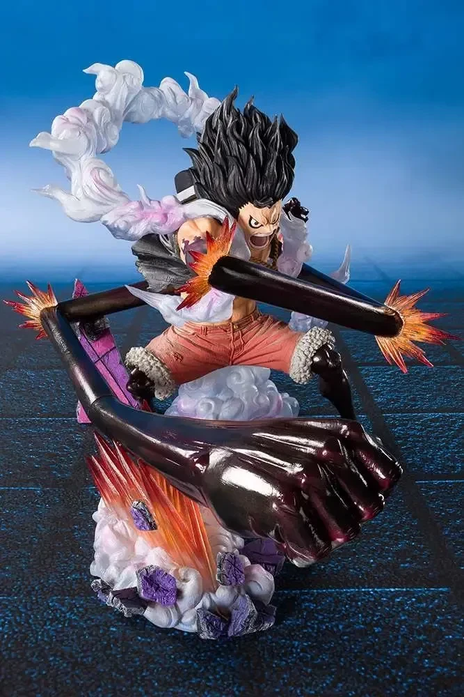 Figurine Figuarts Zero Luffy Gear 4 King Cobra – One Piece – vue 2