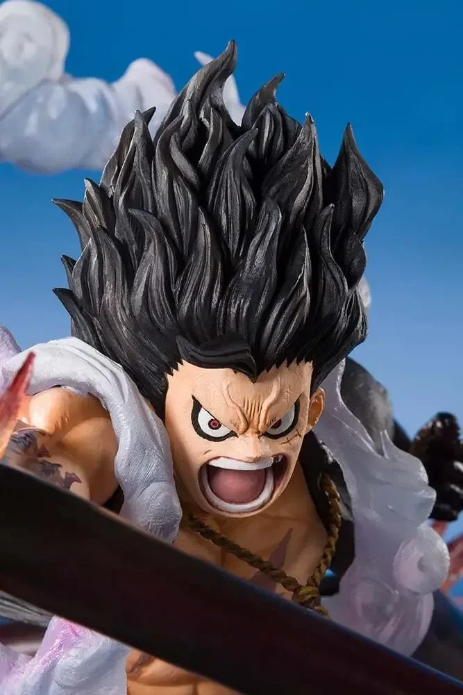 Figurine Figuarts Zero Luffy Gear 4 King Cobra – One Piece – vue 3
