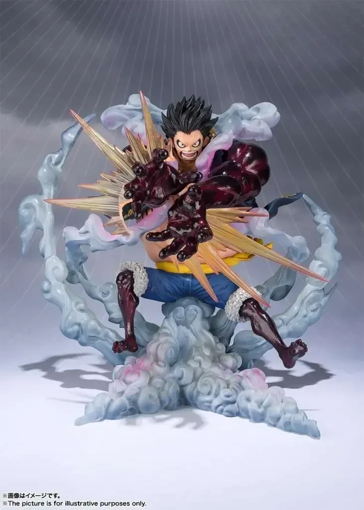 Figurine Figuarts Zero Luffy Gear 4 Leo Bazooka – One Piece – vue 2