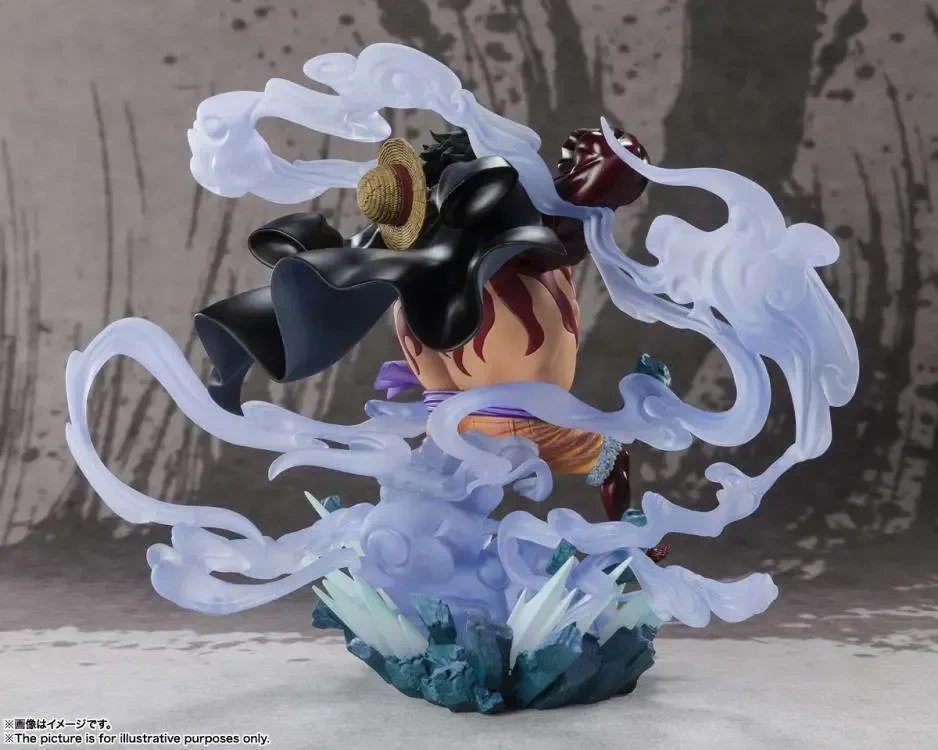 Figurine Figuarts Zero Luffy Gear 4 Onigashima – One Piece – vue 3