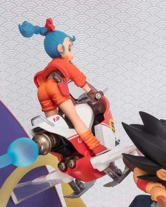 Figurine Figuarts ZERO Son Goku et Bulma couverture Weekly Shōnen Jump 1984 (Bandai) – vue 6
