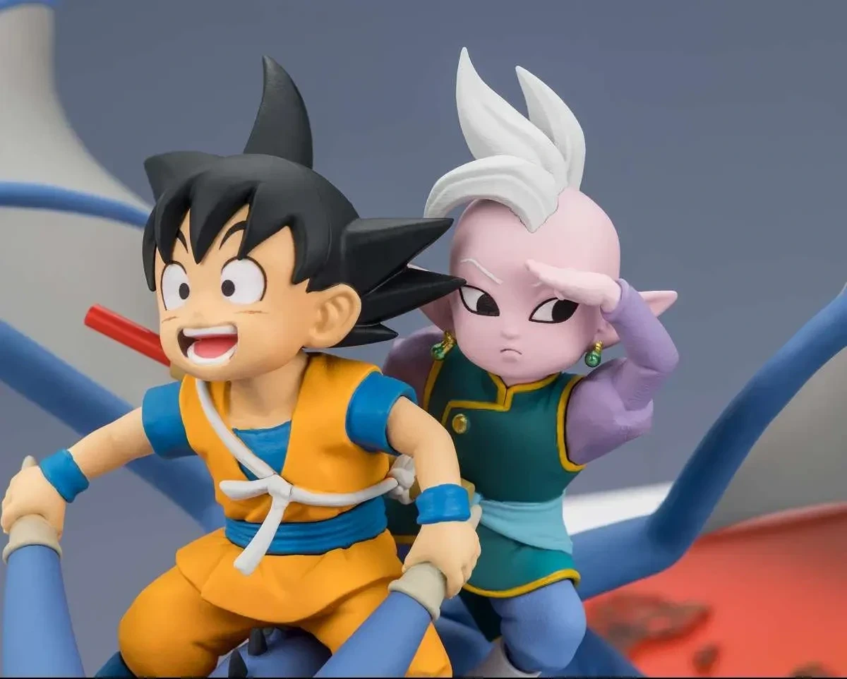 Figurine Figuarts ZERO Son Goku Mini et Kaïoshin Mini Welcome Dragon Ball Daima (Bandai) – vue 6