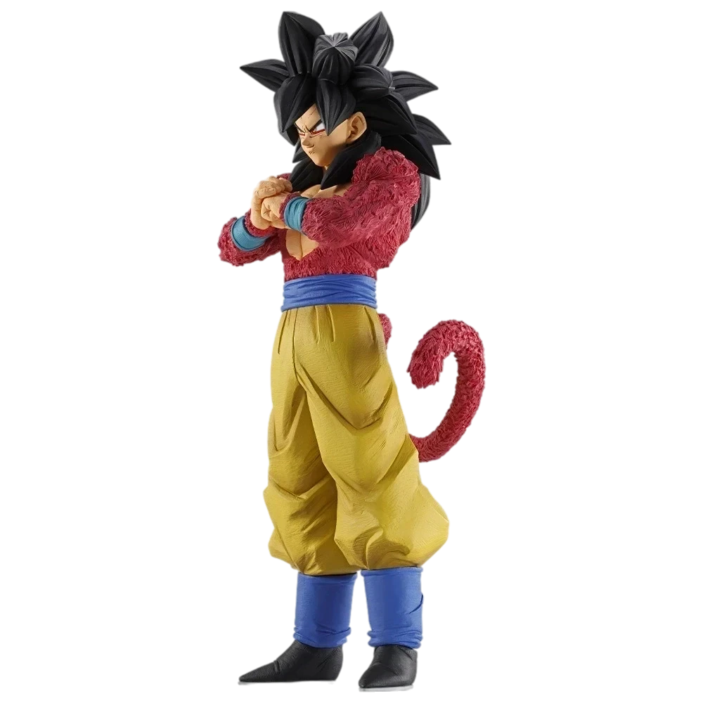 Figurine Ichibansho – Son Goku Super Saiyan 4 – Dragon Ball GT – détail visage et cheveux