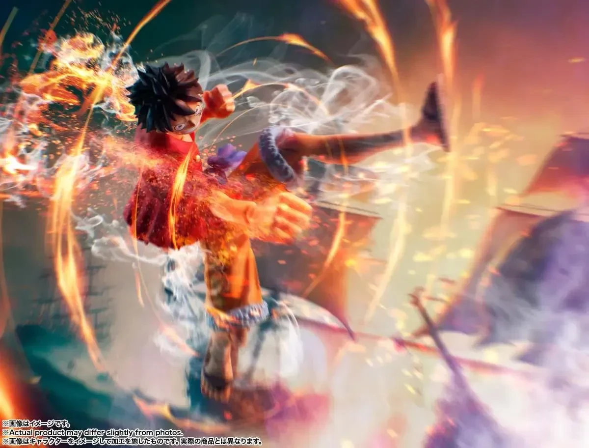 Figurine S.H.Figuarts Luffy Raid sur Onigashima – One Piece