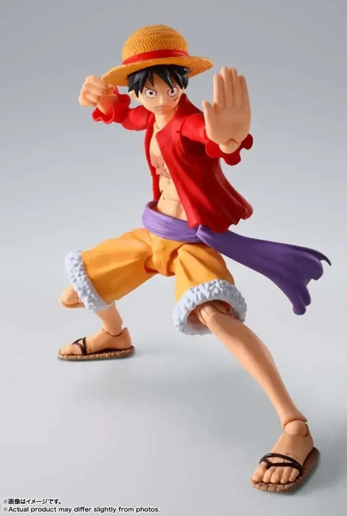 Figurine S.H.Figuarts Luffy Raid sur Onigashima – One Piece – vue 3