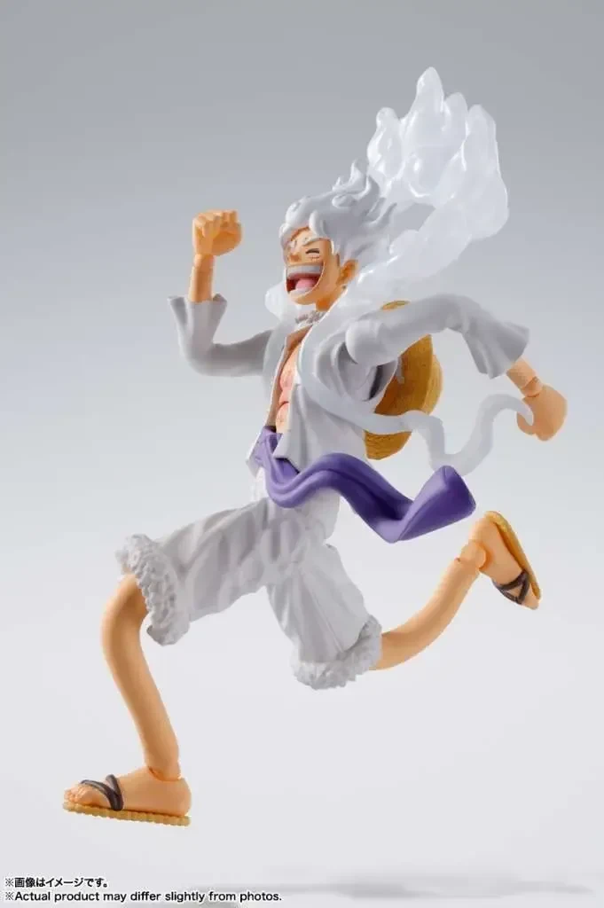 Figurine S.H.Figuarts Monkey D. Luffy Gear 5 – One Piece – vue 2