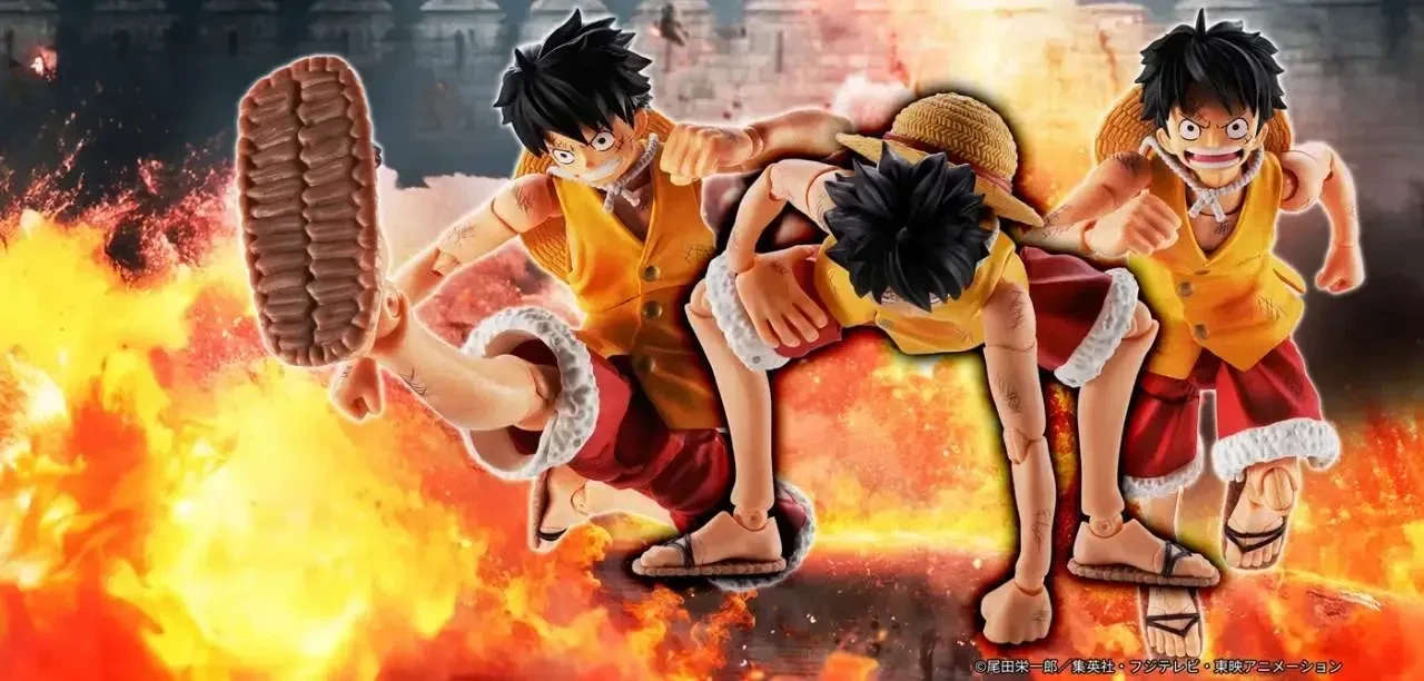 Figurine S.H.Figuarts Monkey D. Luffy Marineford – One Piece