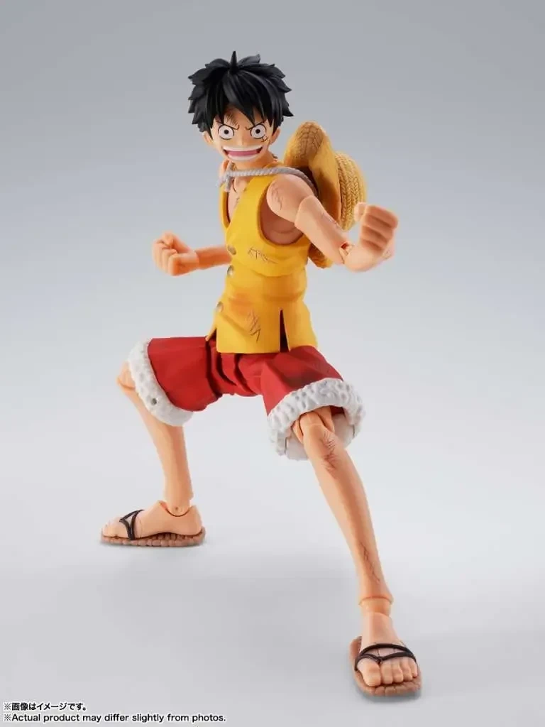Figurine S.H.Figuarts Monkey D. Luffy Marineford – One Piece – vue 2