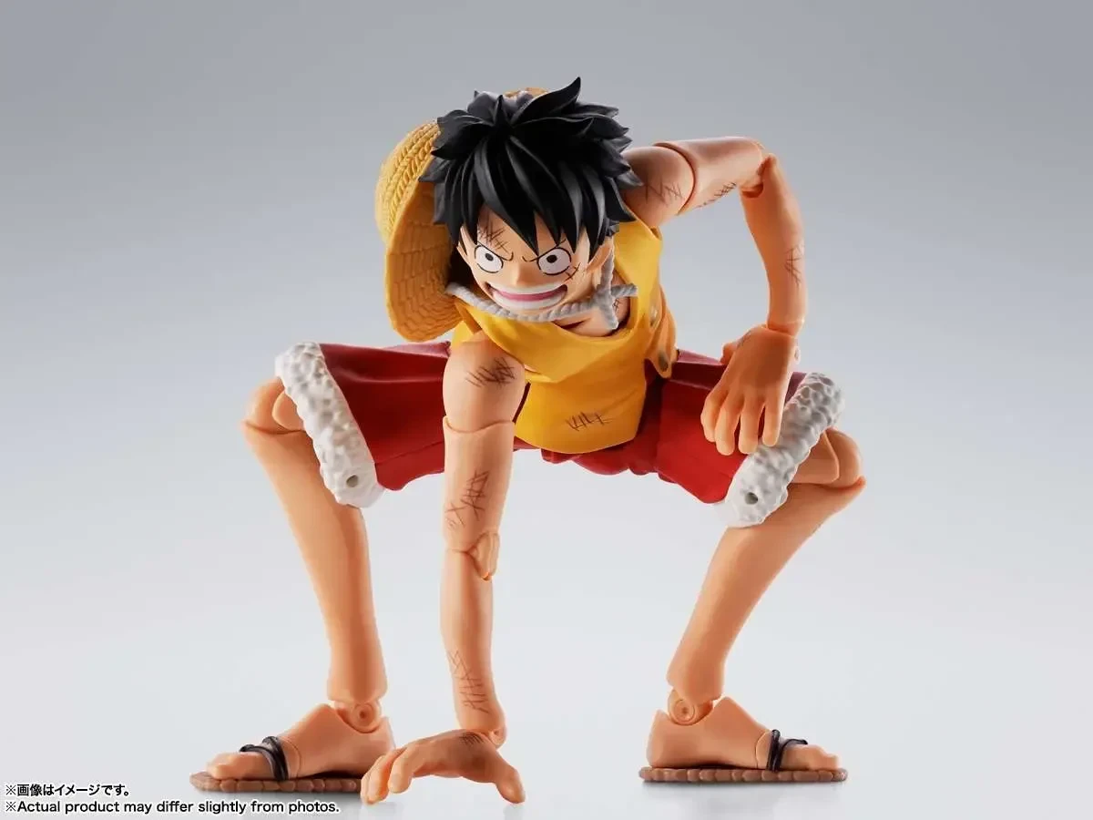 Figurine S.H.Figuarts Monkey D. Luffy Marineford – One Piece – vue 3