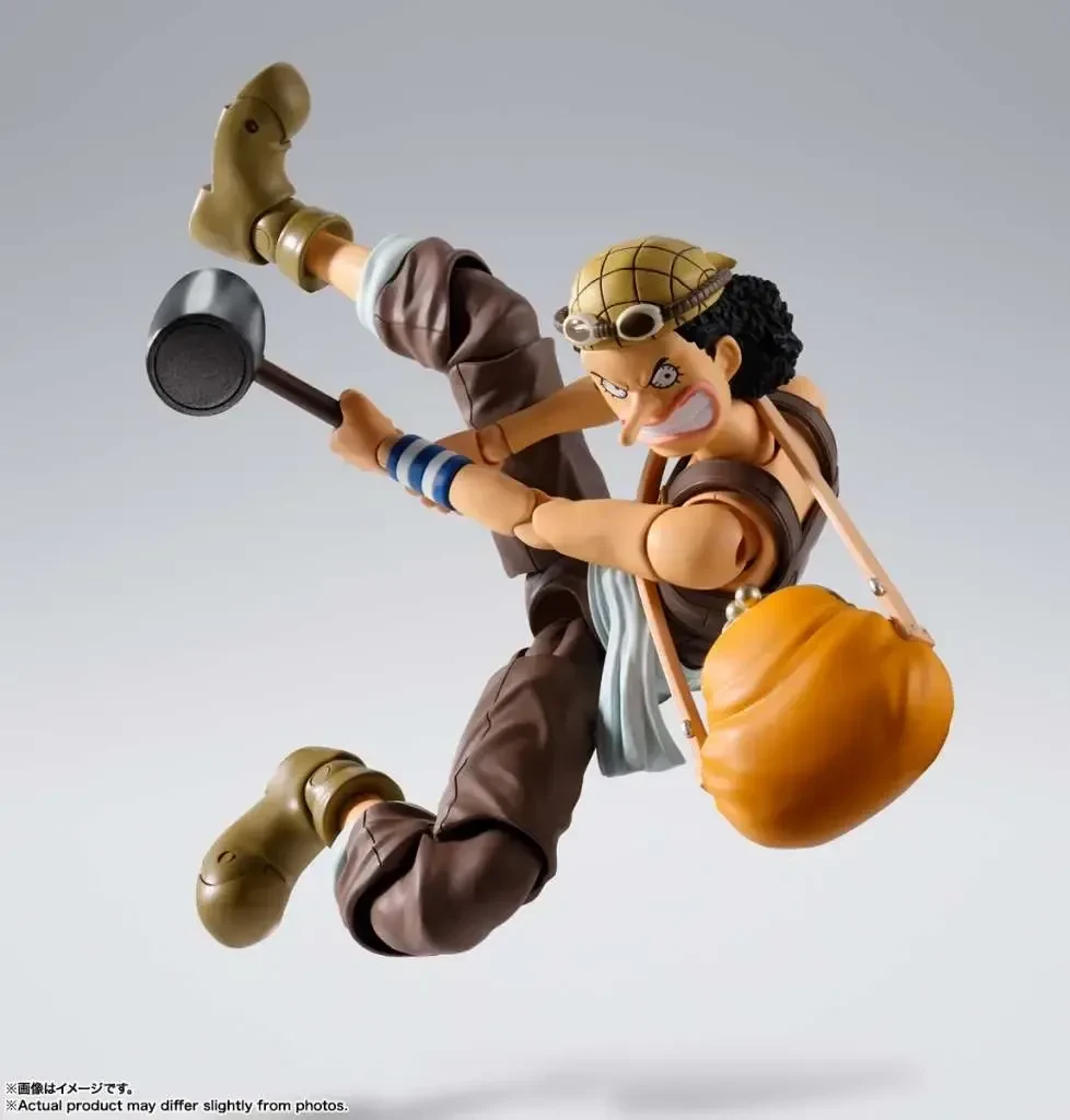 Figurine S.H.Figuarts Usopp Romance Dawn – One Piece – vue 3