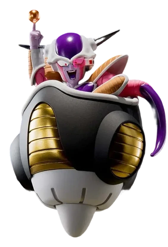Figurine S.H.Figuarts Freezer première forme et son vaisseau (Bandai) – vue 9
