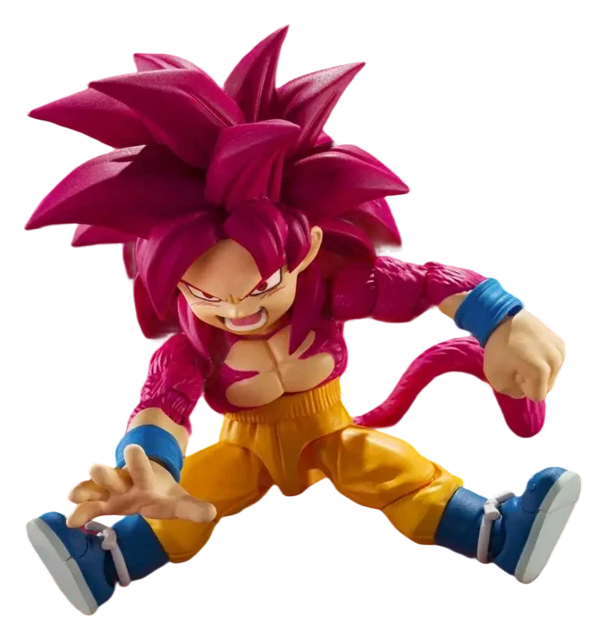 Figurine S.H.Figuarts Son Goku Mini Super Saiyan 4 Dragon Ball Daima (Bandai) – vue 4
