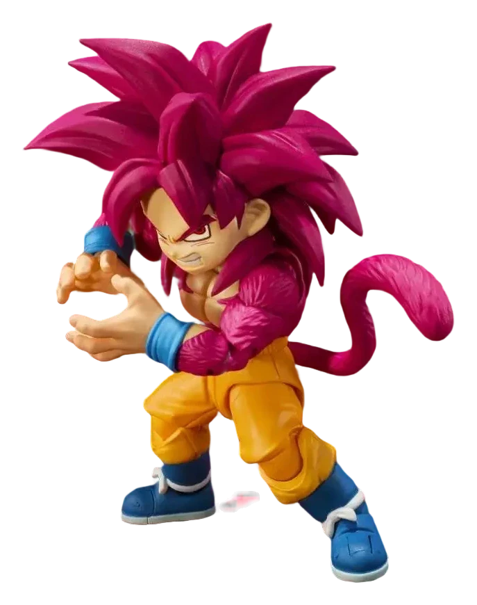 Figurine S.H.Figuarts Son Goku Mini Super Saiyan 4 Dragon Ball Daima (Bandai) – vue 5