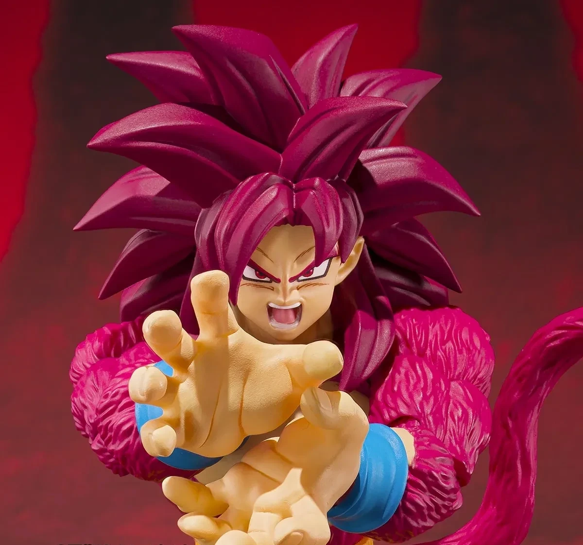 Figurine S.H.Figuarts Son Goku Super Saiyan 4 Dragon Ball Daima (Bandai) – vue 3