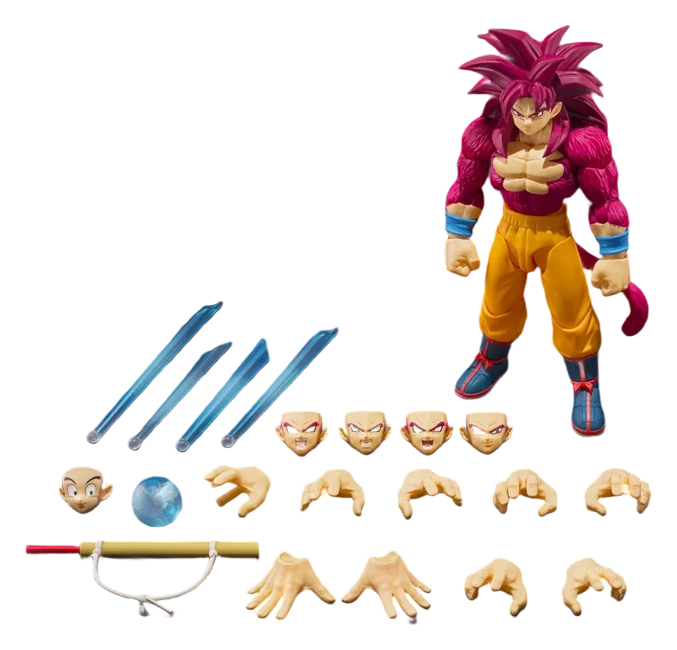 Figurine S.H.Figuarts Son Goku Super Saiyan 4 Dragon Ball Daima (Bandai) – vue 4