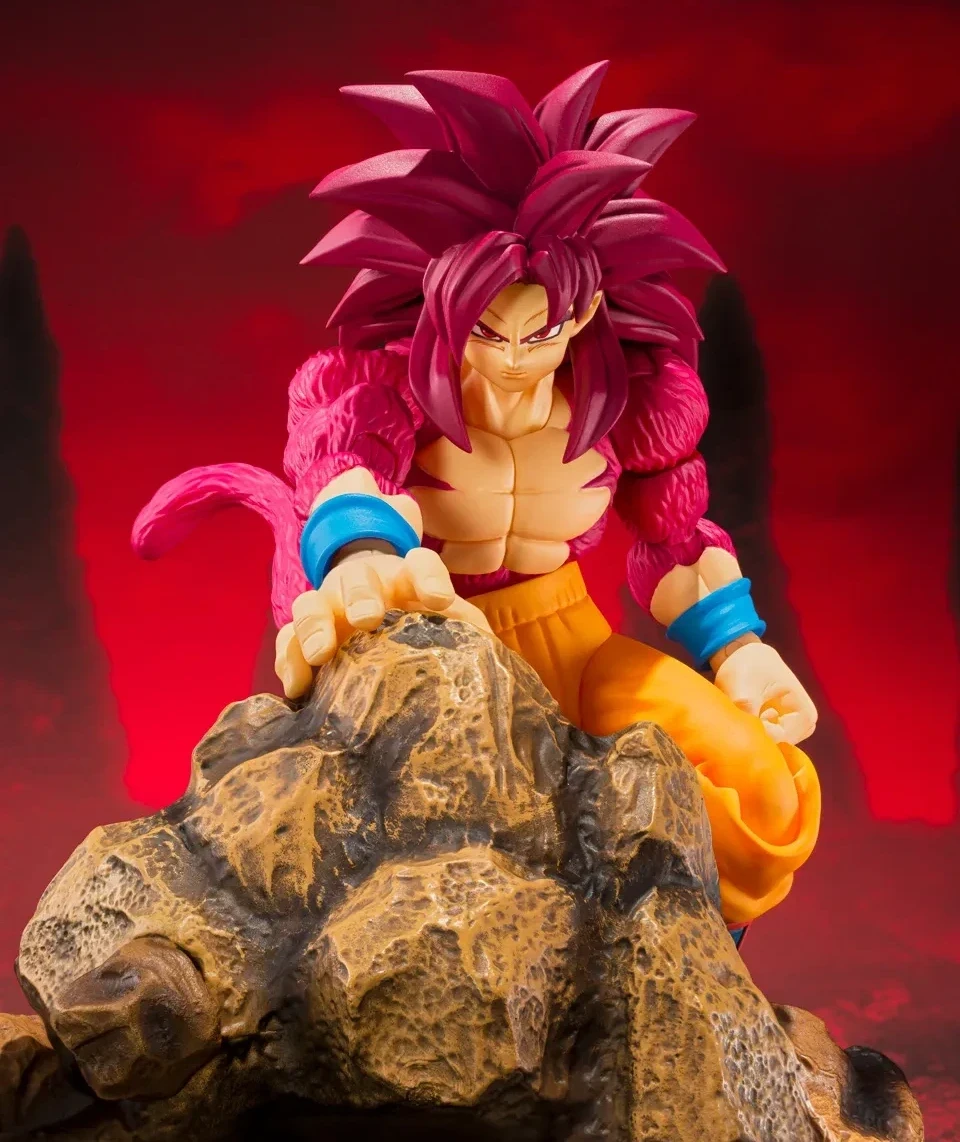 Figurine S.H.Figuarts Son Goku Super Saiyan 4 Dragon Ball Daima (Bandai) – vue 8