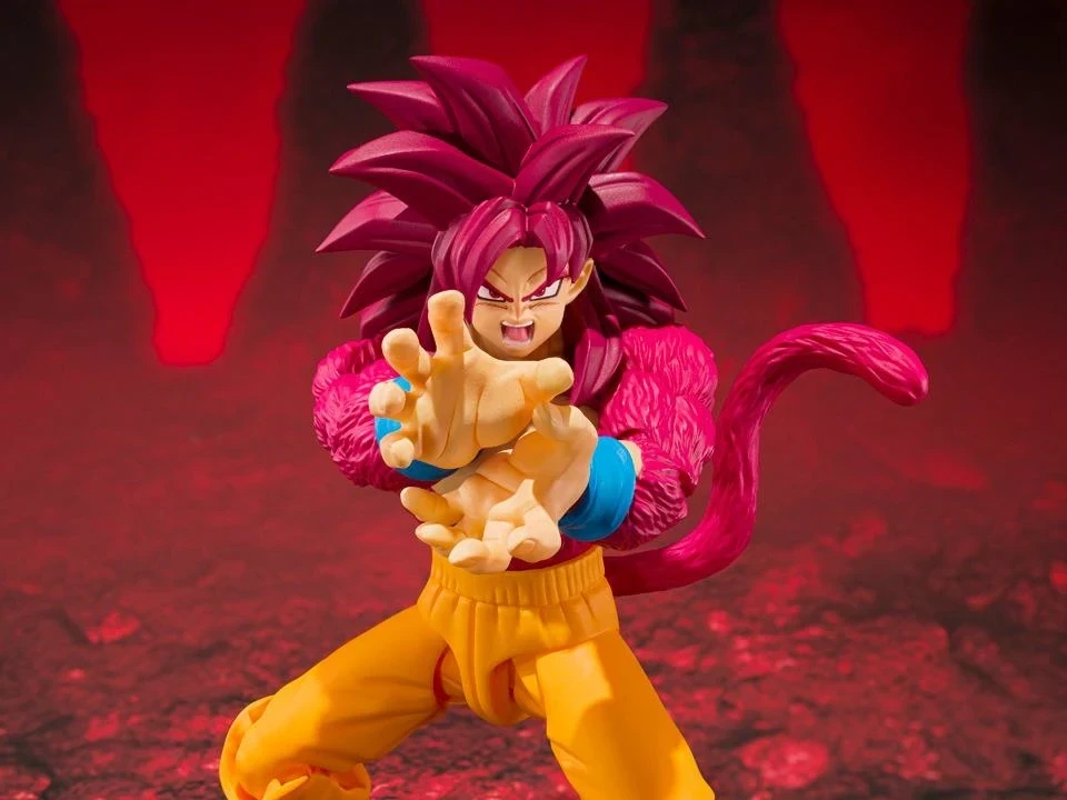 Figurine S.H.Figuarts Son Goku Super Saiyan 4 Dragon Ball Daima (Bandai) – vue 9