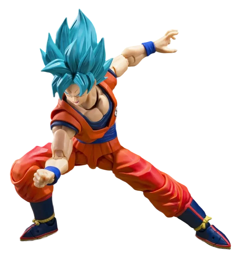 Figurine S.H.Figuarts Son Goku Super Saiyan God Super Saiyan (Bandai) – vue 3