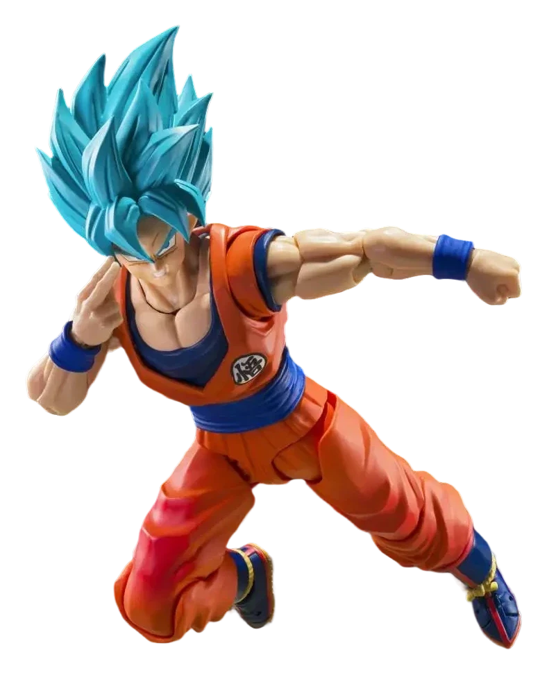 Figurine S.H.Figuarts Son Goku Super Saiyan God Super Saiyan (Bandai) – vue 6