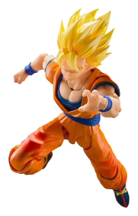 Figurine S.H.Figuarts Son Goku Super Saiyan The Games Begin (Bandai) – vue 3