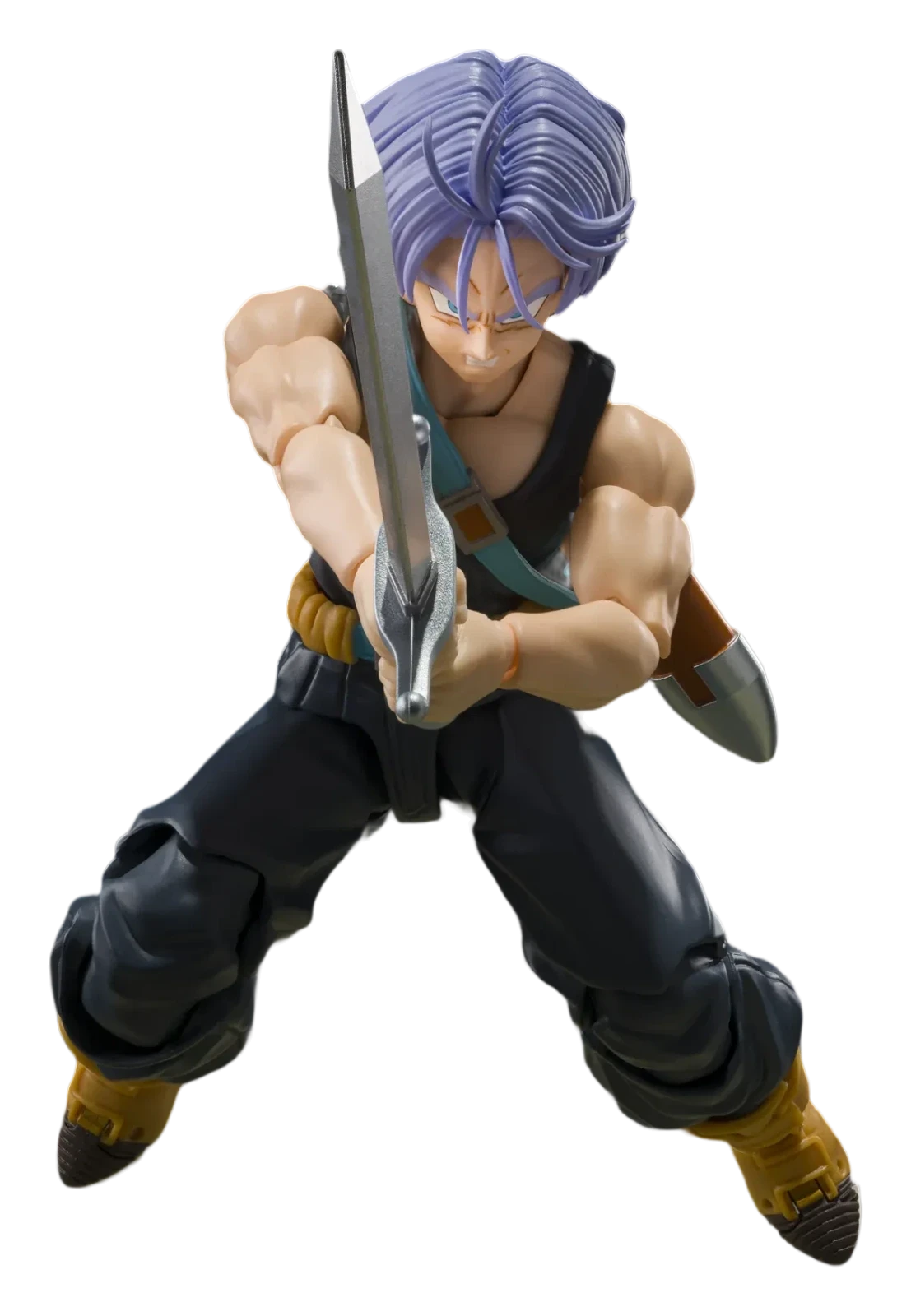 Figurine S.H.Figuarts Trunks Z-Fighters avec socle Group Base Version B (Bandai) – vue 2