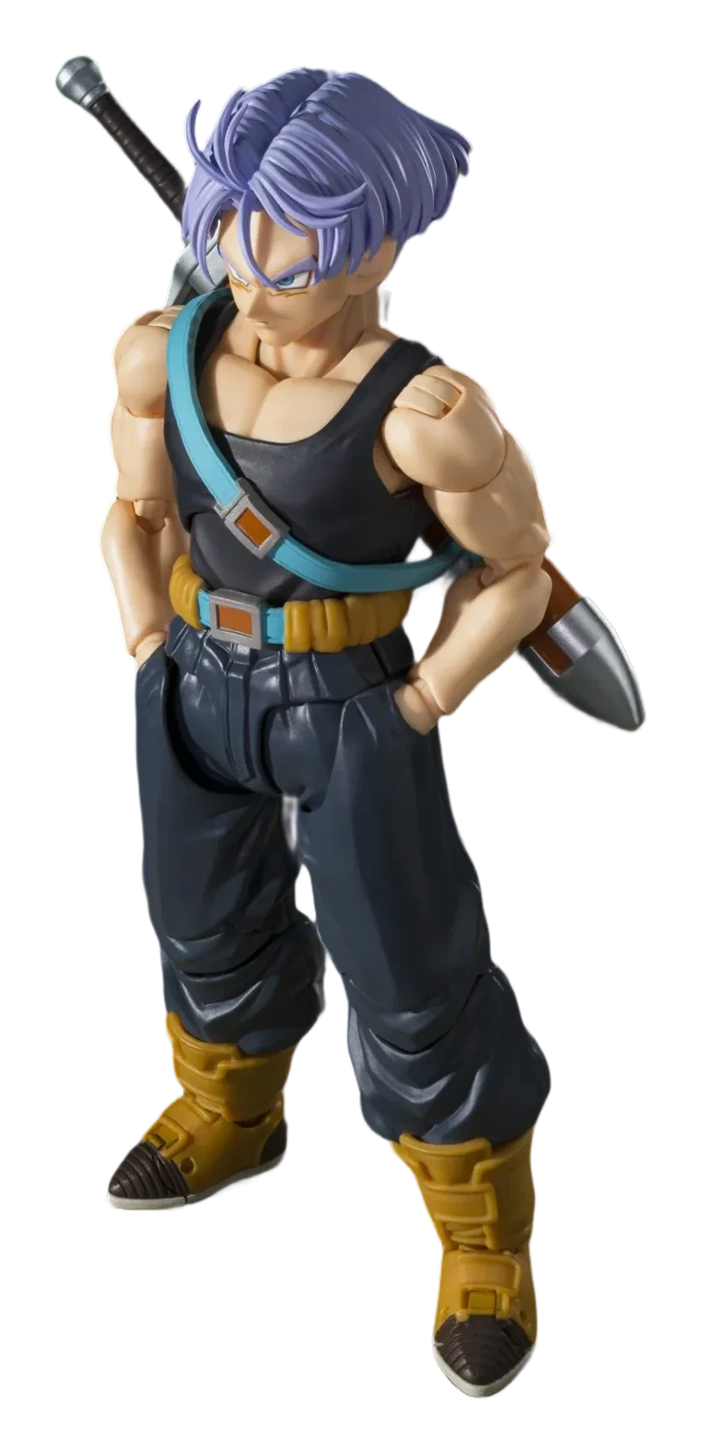 Figurine S.H.Figuarts Trunks Z-Fighters avec socle Group Base Version B (Bandai) – vue 3
