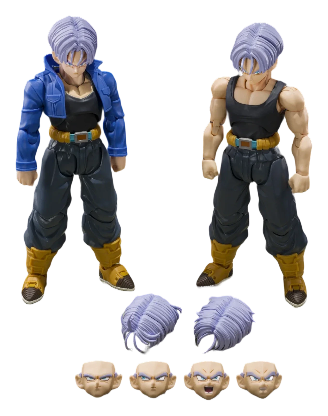 Figurine S.H.Figuarts Trunks Z-Fighters avec socle Group Base Version B (Bandai) – vue 5