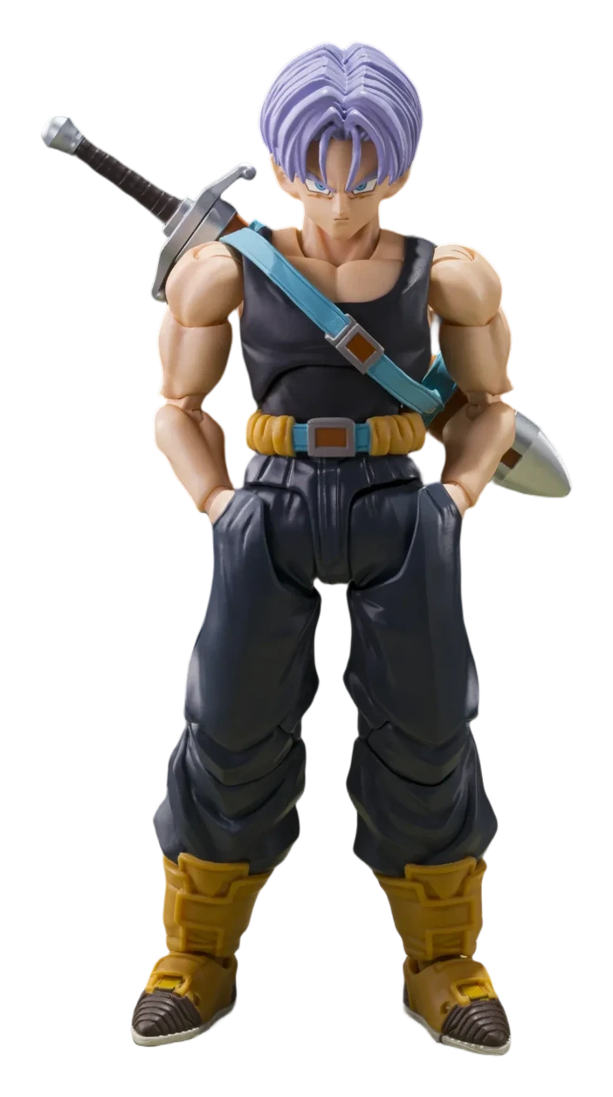 Figurine S.H.Figuarts Trunks Z-Fighters avec socle Group Base Version B (Bandai) – vue 6