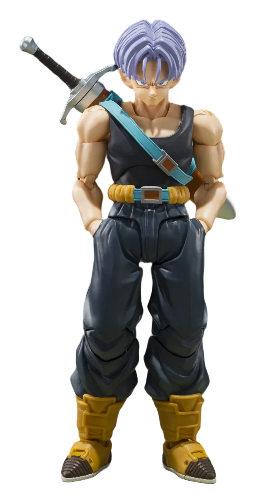 Figurine S.H.Figuarts Trunks Z-Fighters avec socle Group Base Version B (Bandai) – vue 7