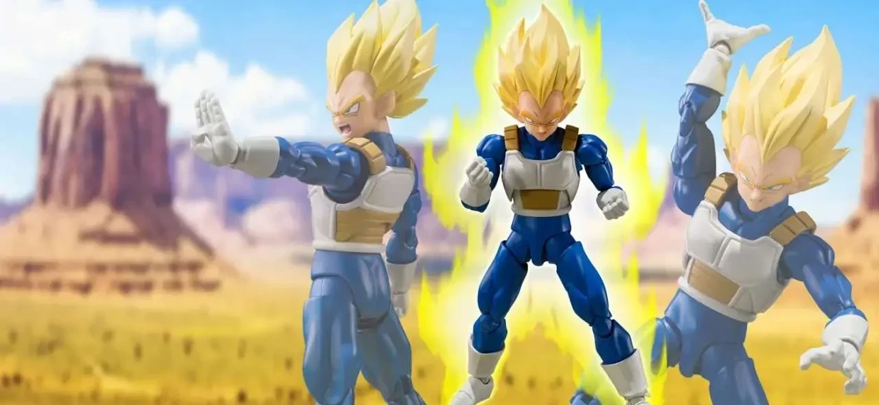 Figurine S.H.Figuarts Vegeta Super Saiyan Dangerous Pride (Bandai) – vue 2