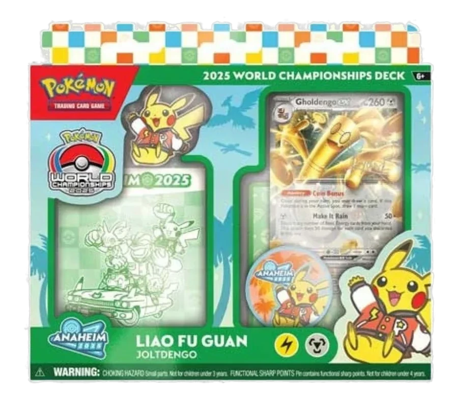 JCC Pokémon – Decks Championnats du Monde 2025 – Liao Fu Guan Gholdengo