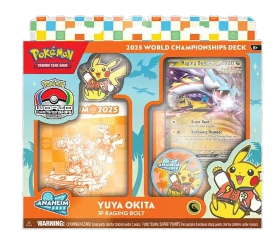 JCC Pokémon – Decks Championnats du Monde 2025 – Yuya Okita Raging Bolt