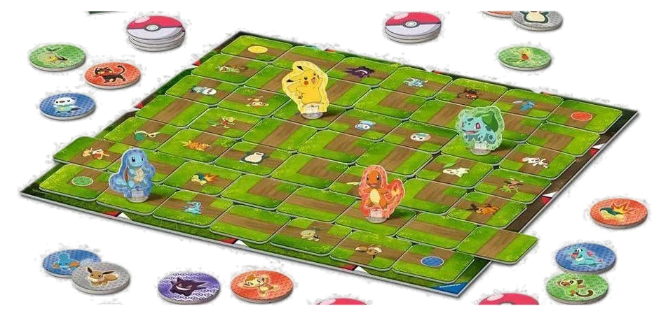 Labyrinthe Pokémon (Ravensburger) – plateau et pions