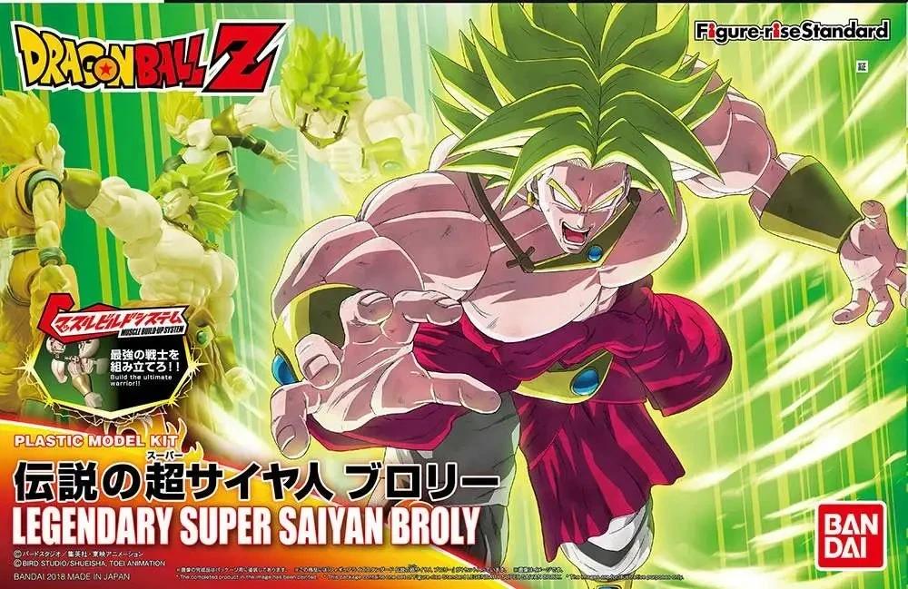 Maquette Figure-rise Standard Broly Super Saiyan Légendaire (Bandai) – vue 2