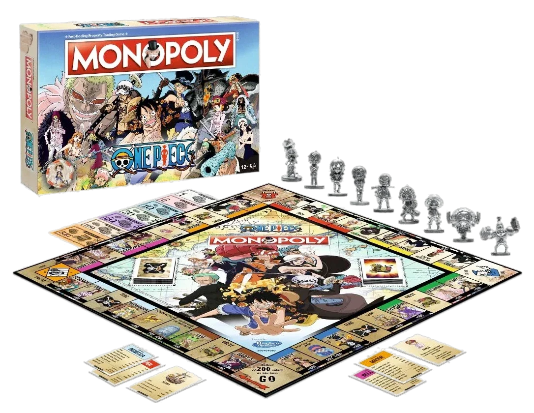 Monopoly One Piece – Édition Dressrosa (Winning Moves) – contenu complet installé