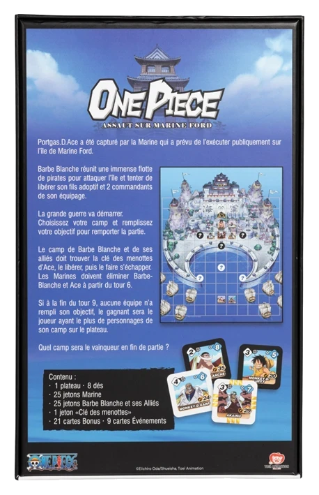 One Piece Assaut sur Marineford – dos de la boîte